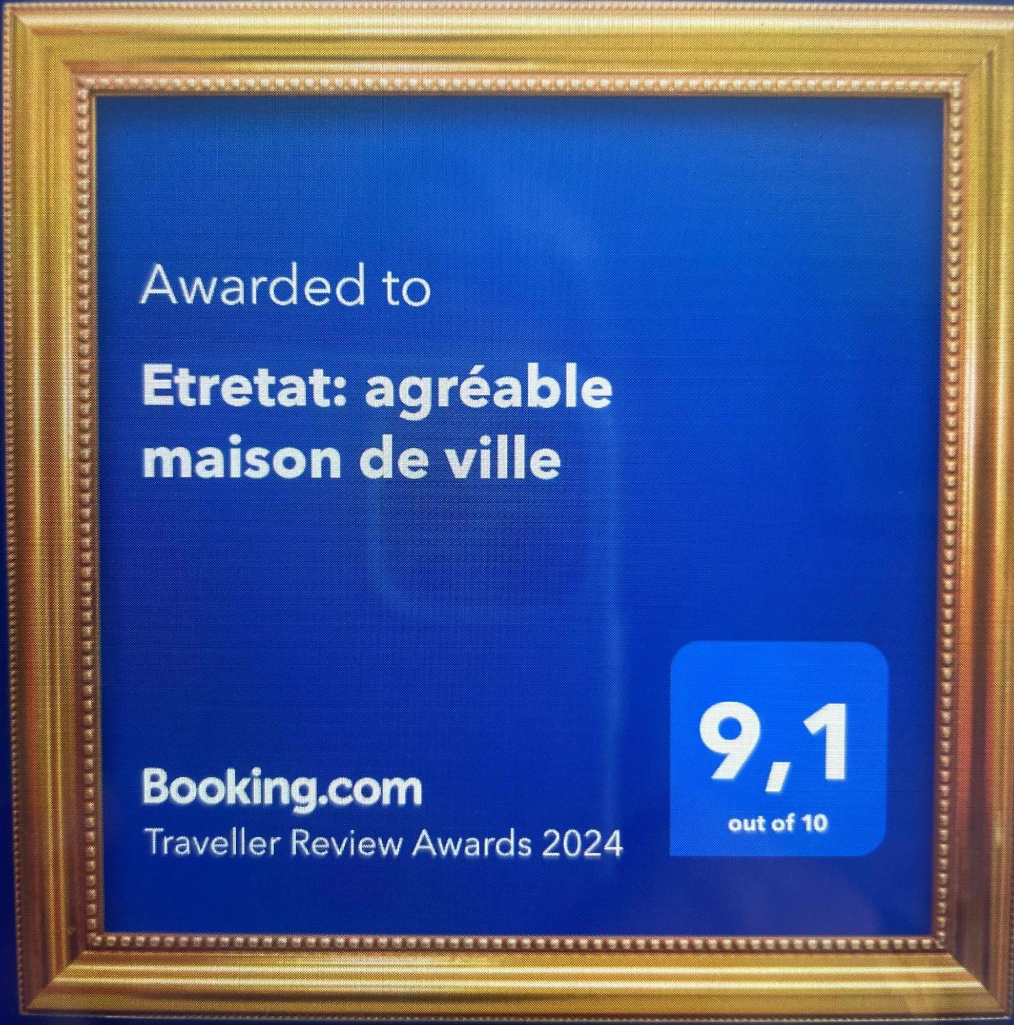 Etretat: Agreable Maison De Ville Luaran gambar